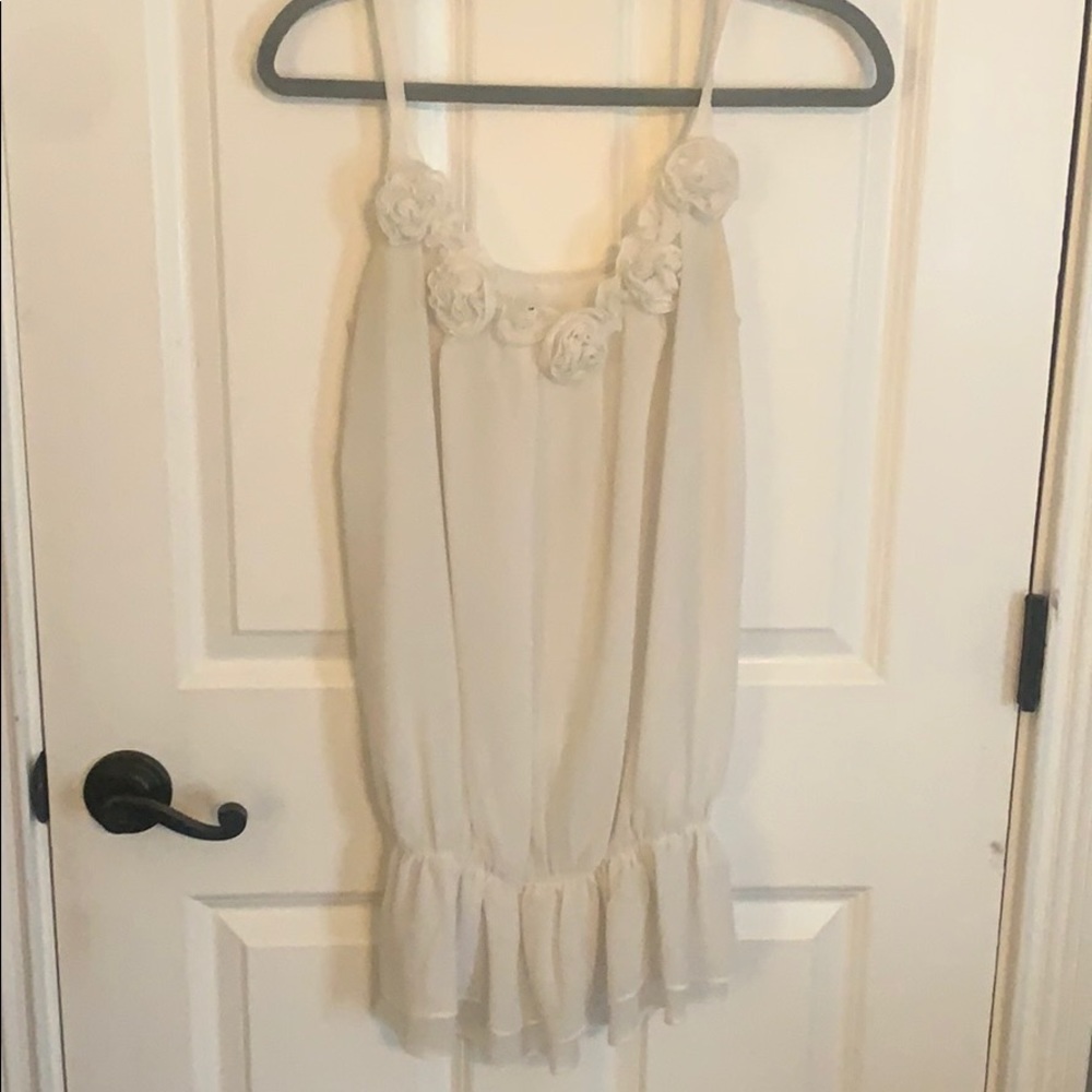 White tank top